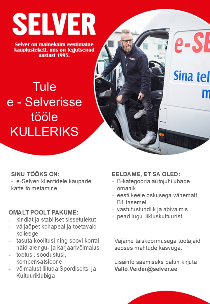 Kuller e-Selveris (Tallinn/Harjumaa)